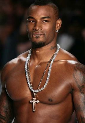 Tyson Craig Beckford Neck Tattoo